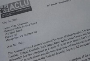 ACLU-VT complaint to