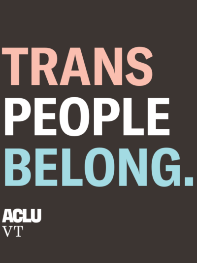 trans people belong