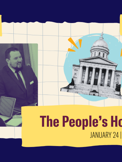 The People's House, January 24, 5:30pm