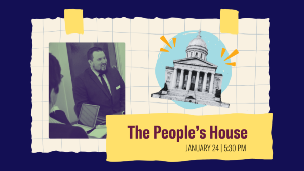 The People's House, January 24, 5:30pm