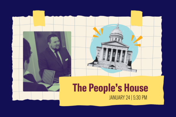 The People's House, January 24, 5:30pm