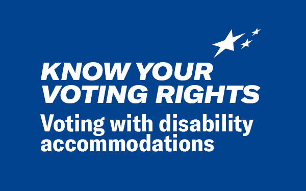 disability voting, kyr, 3 stars