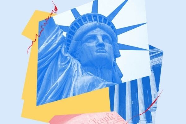 statue of liberty collage