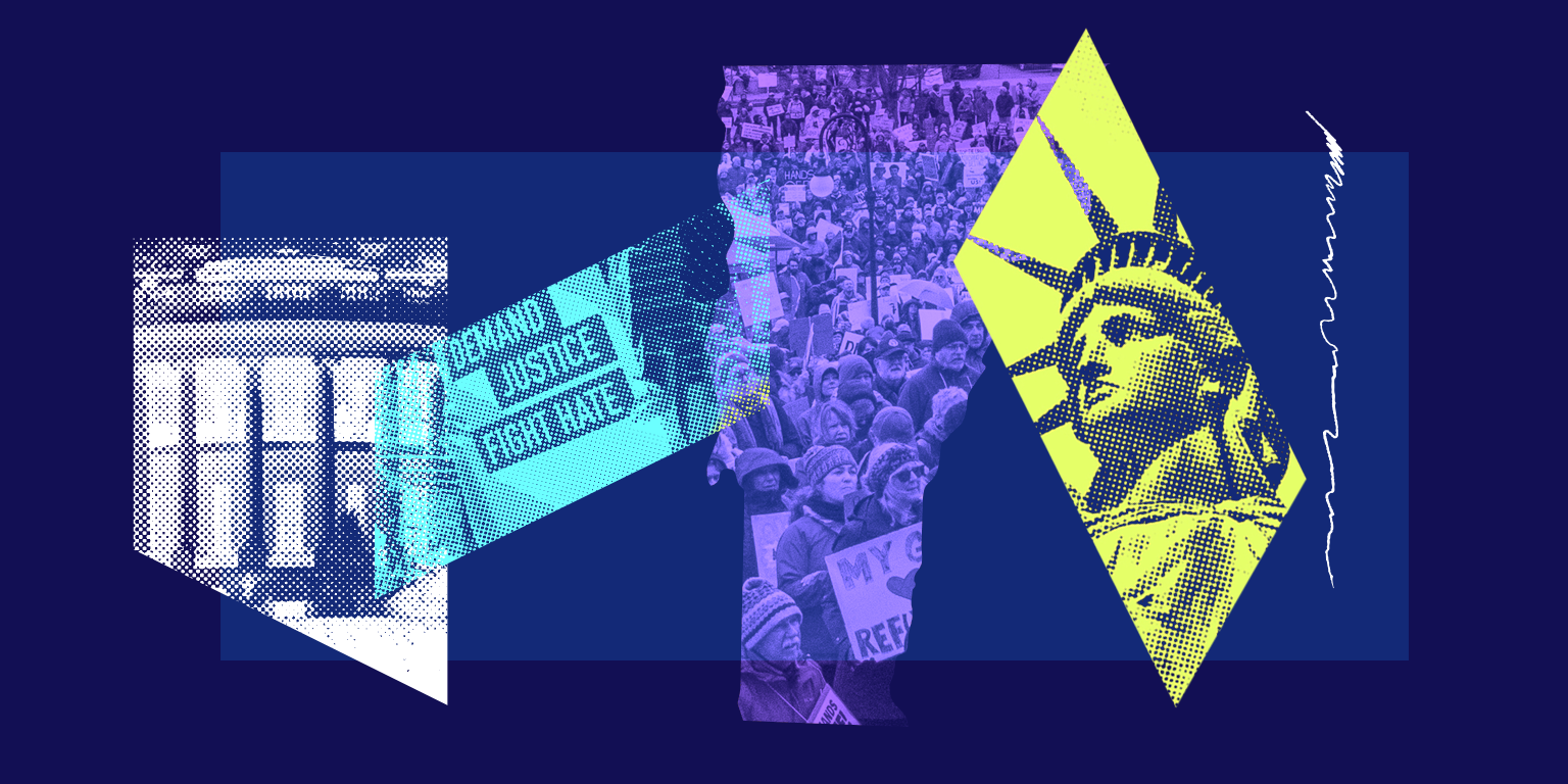 Firewall For Freedom, VT state, statue of liberty, supplemental graphics