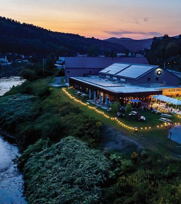 Aerial photo of Barr Hill, the Annual Meeting venue