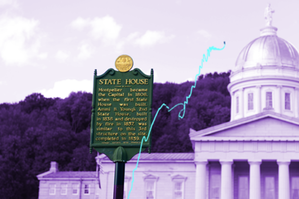 state house, sign, montpelier