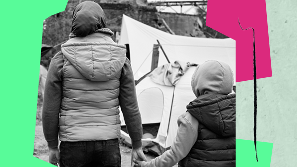 homesless parent and child, protect access to shelter