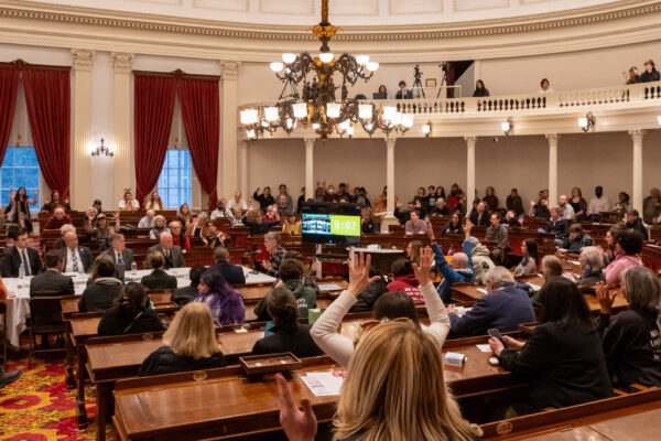 March 11, Public Hearing, VT statehouse, community members