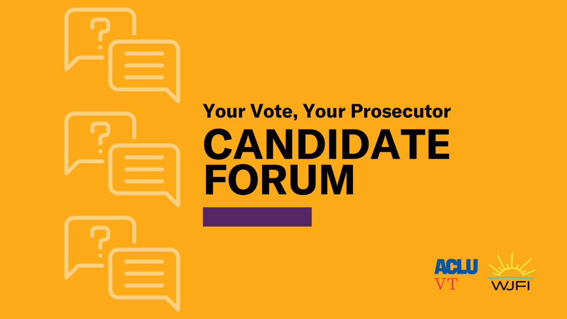 Your Vote, Your Prosecutor Candidate Forum