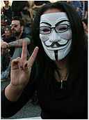 Guy Fawkes mask