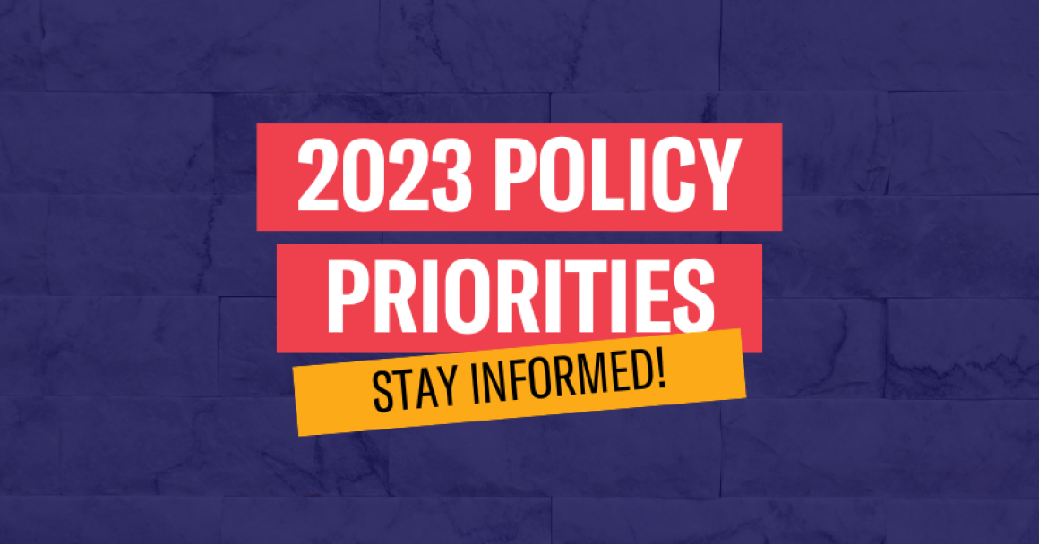 Stay updated legislative priorities