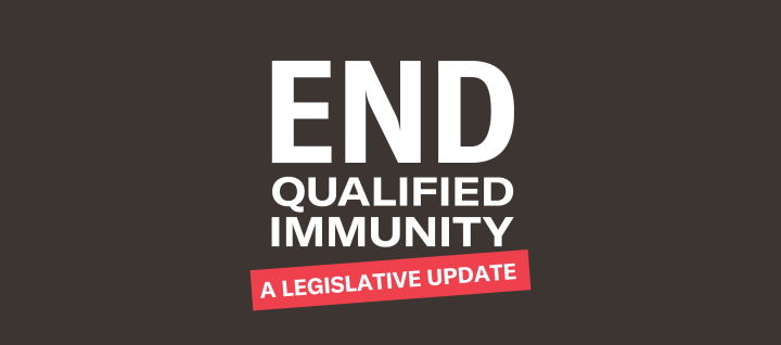 End Qualified Immunity: A Legislative Update