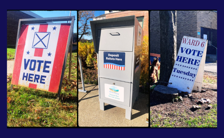 photos from 3 polling places in vermont