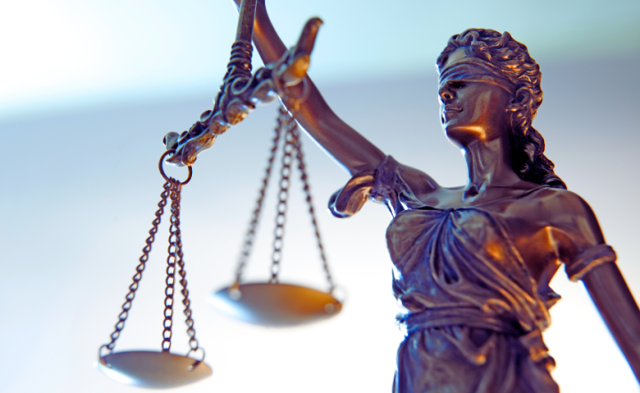 Lady justice statue