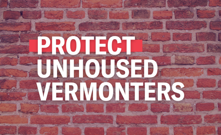 protect unhoused vermonters