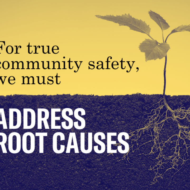 For true community safety, we must address root causes 