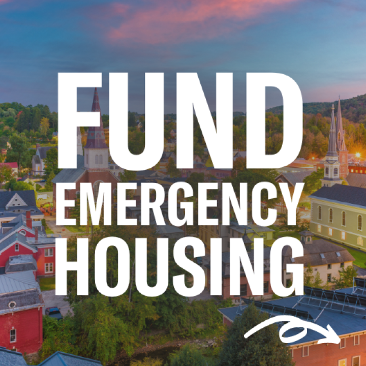 Fund emergency housing