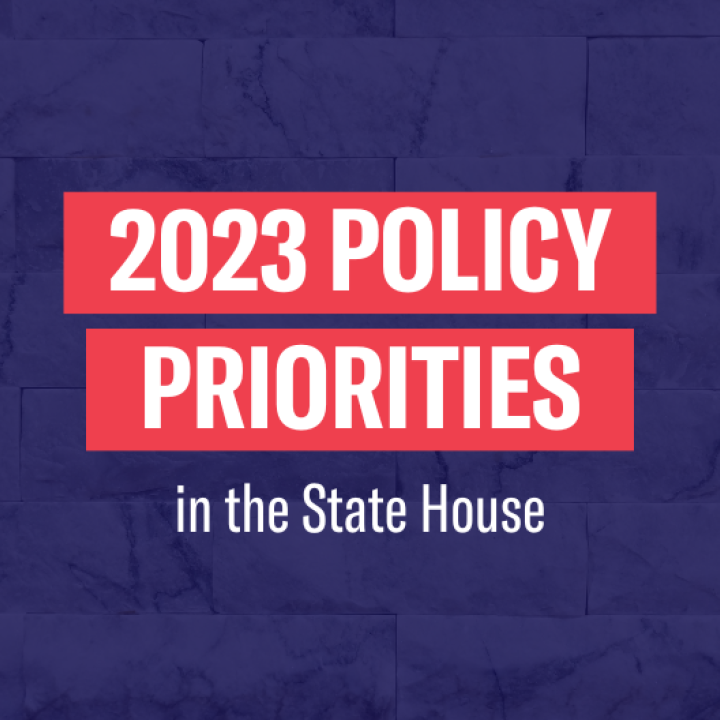 2023 Policy Priorities in the State House