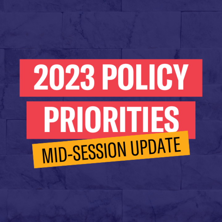 2023 Policy Priorities Mid-Session Update