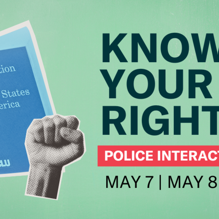 know your rights police interactions