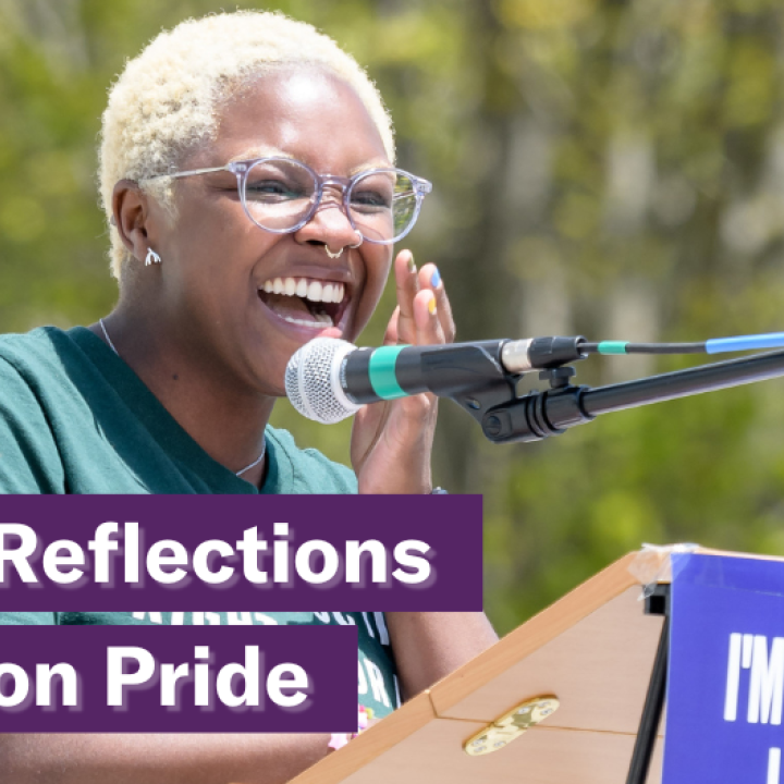 Reflections on Pride, photo of Indi Schoenherr
