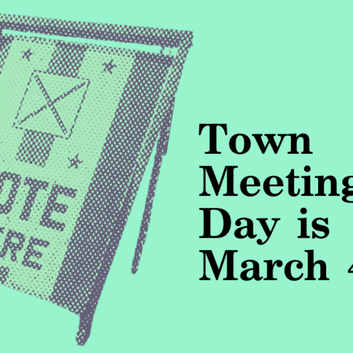 Town Meeting Day is March 4th