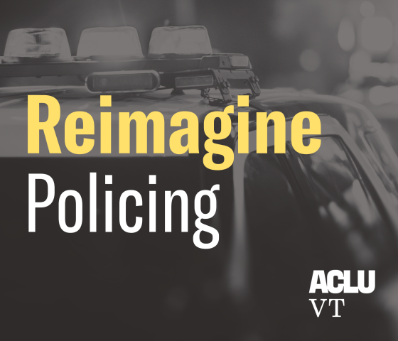 Reimagine policing